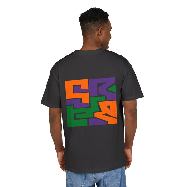 Colorful Pattern Tee Oversize