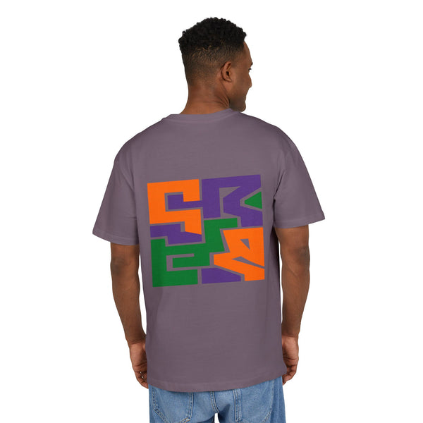 Colorful Pattern Tee Oversize