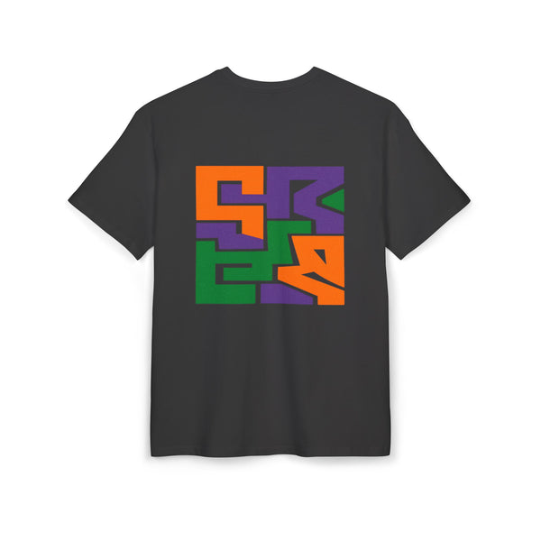 Colorful Pattern Tee Oversize