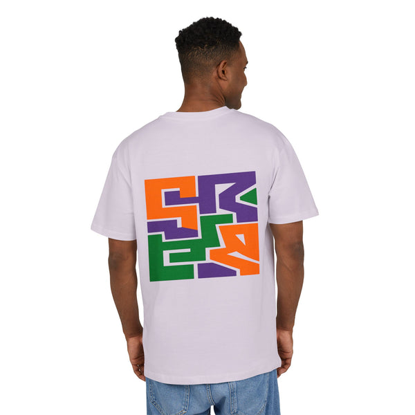 Colorful Pattern Tee Oversize