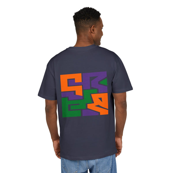 Colorful Pattern Tee Oversize